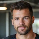 Portrait of David L., a fit man with a determined look